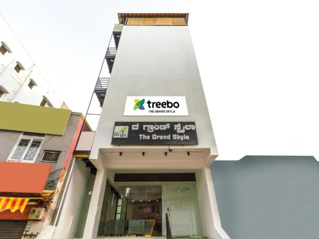 Photo 8 of 10 at Treebo The Grand Skyla, Malleshwaram