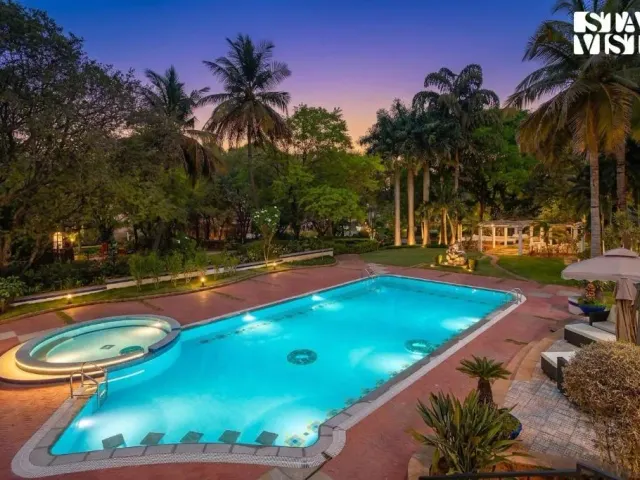 Photo 2 of 10 at StayVista's Ananta - 2BHK Villa with Private Pool & EV Station