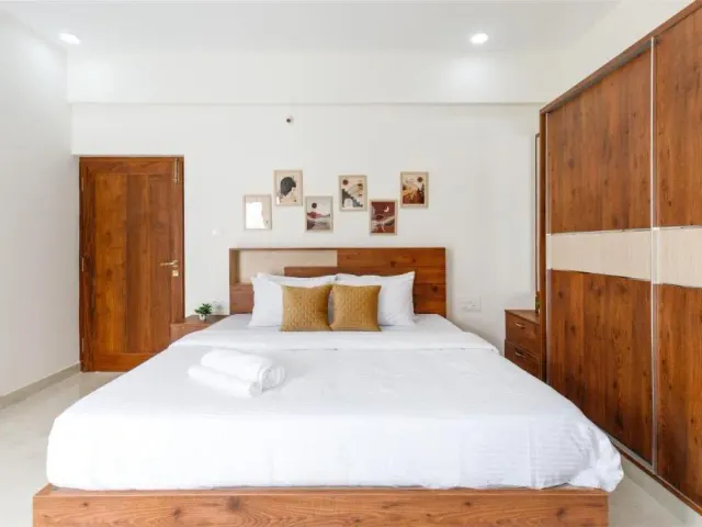 Photo 7 of 10 at OBS Luxury 2BHK Balcony Serviced Apartments HSR Layout