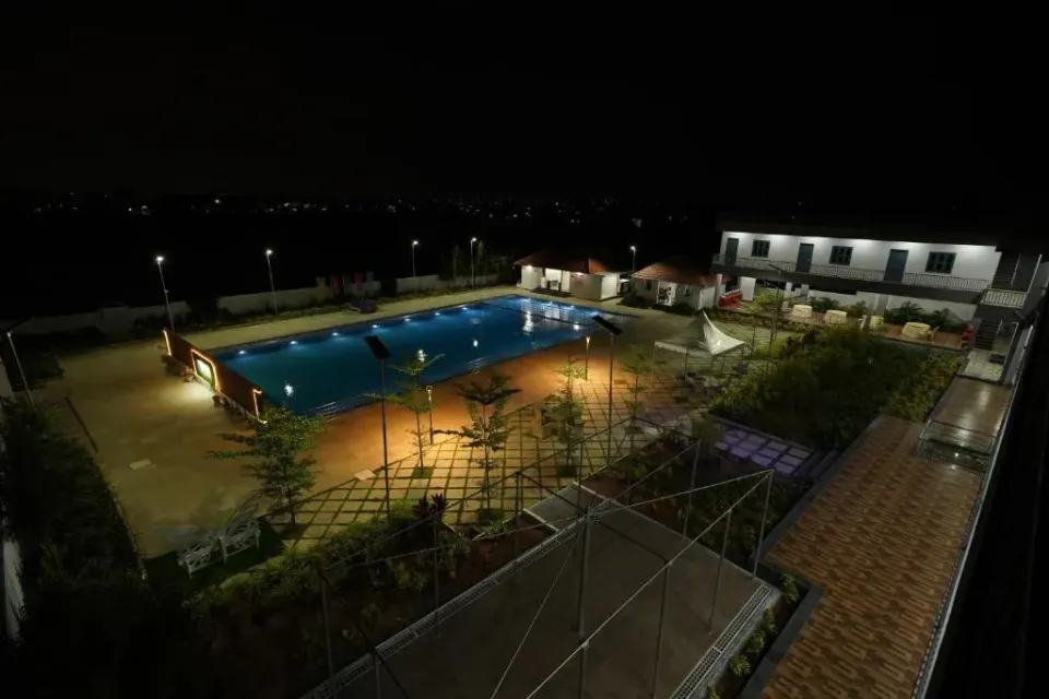 Photo 1 of 10 at Soundarya Sapphires 7 Bedroom Private Pool Villa Near Bangalore