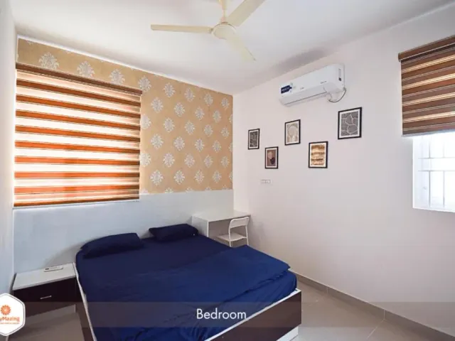 Photo 3 of 10 at StayMazing Manyata - Couple Friendly 1BHKs with Balcony -24Hrs Check in & out - Near Aster CMI, Airport & Manyata Hebbal
