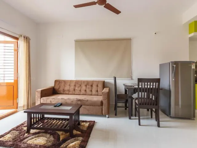 Photo 6 of 10 at BluO 1BHK City Centre HSR Layout - Balcony, Terrace Garden