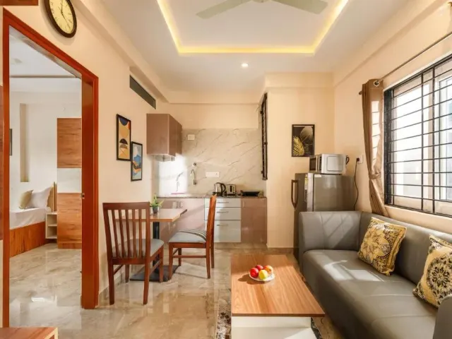 Photo 6 of 10 at OBS 1BHK with Balcony Koramangala