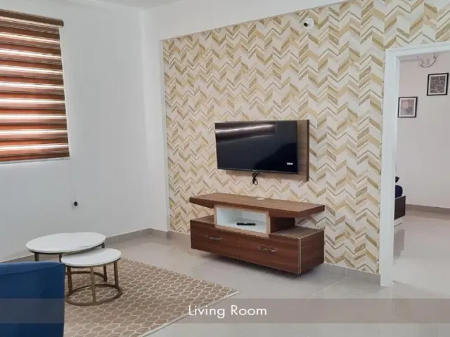 Photo 2 of 10 at StayMazing Manyata - Couple Friendly 1BHKs with Balcony -24Hrs Check in & out - Near Aster CMI, Airport & Manyata Hebbal