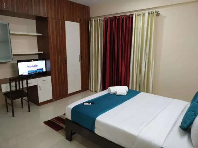 Photo 7 of 10 at Entire 3 BHK Corporate Service Apartment Manyata Tech Park Hebbal
